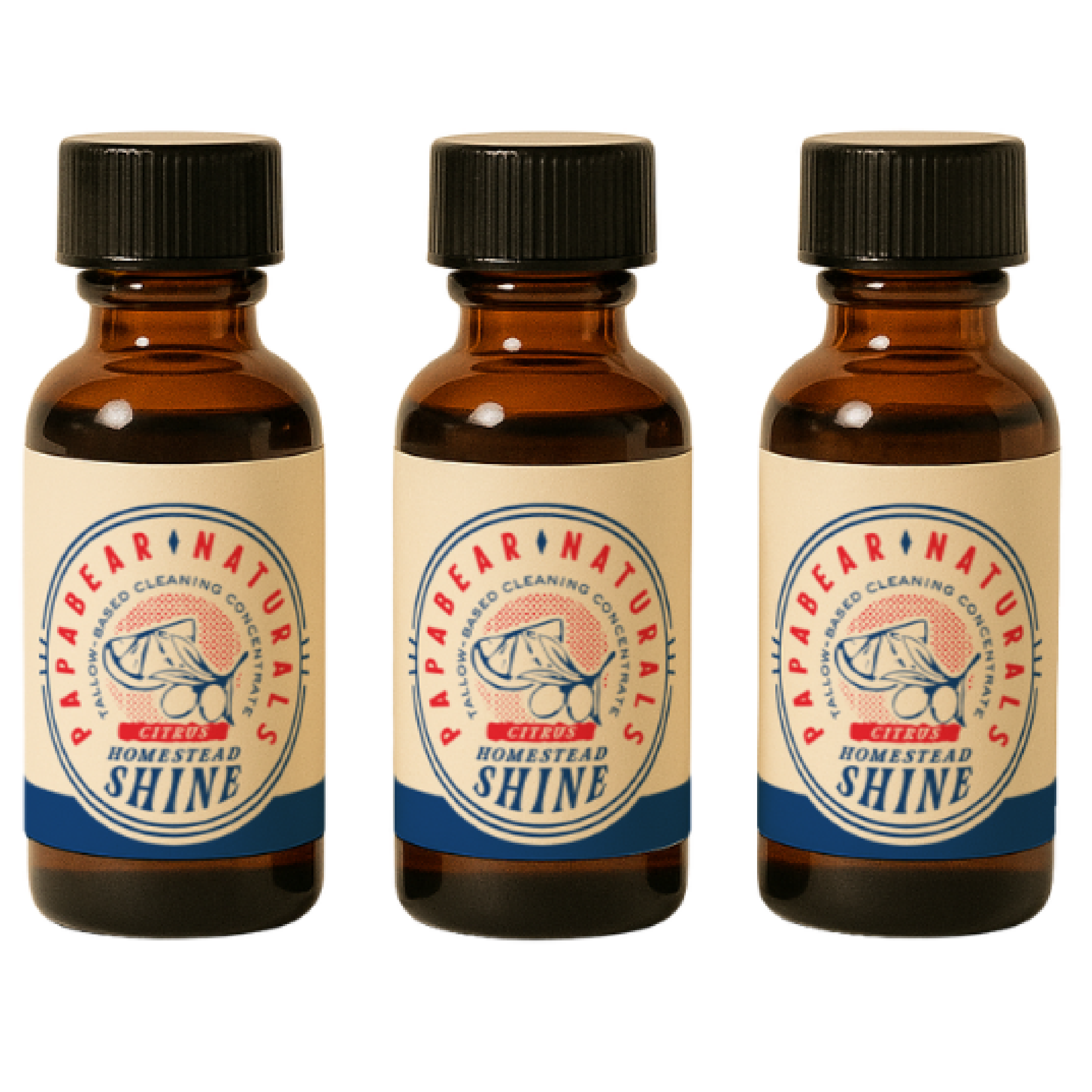 Homestead Shine Cleaning Concentrate - 1 oz (3 Pack)