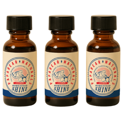 Homestead Shine Cleaning Concentrate - 1 oz (3 Pack)