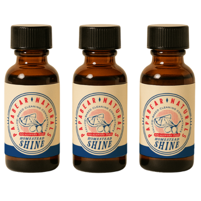 Homestead Shine Cleaning Concentrate - 1 oz (3 Pack)