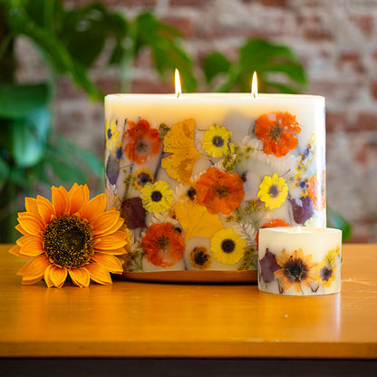 Centerpiece Botanical Candle - Honey Tobacco