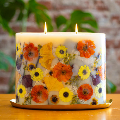 Centerpiece Botanical Candle - Honey Tobacco