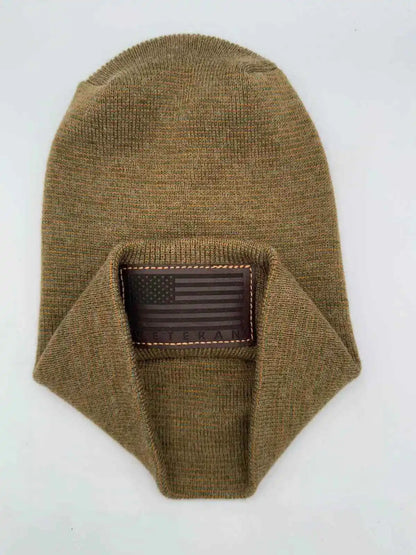 H Stitch Cuffed Beanie, Veterans Collection