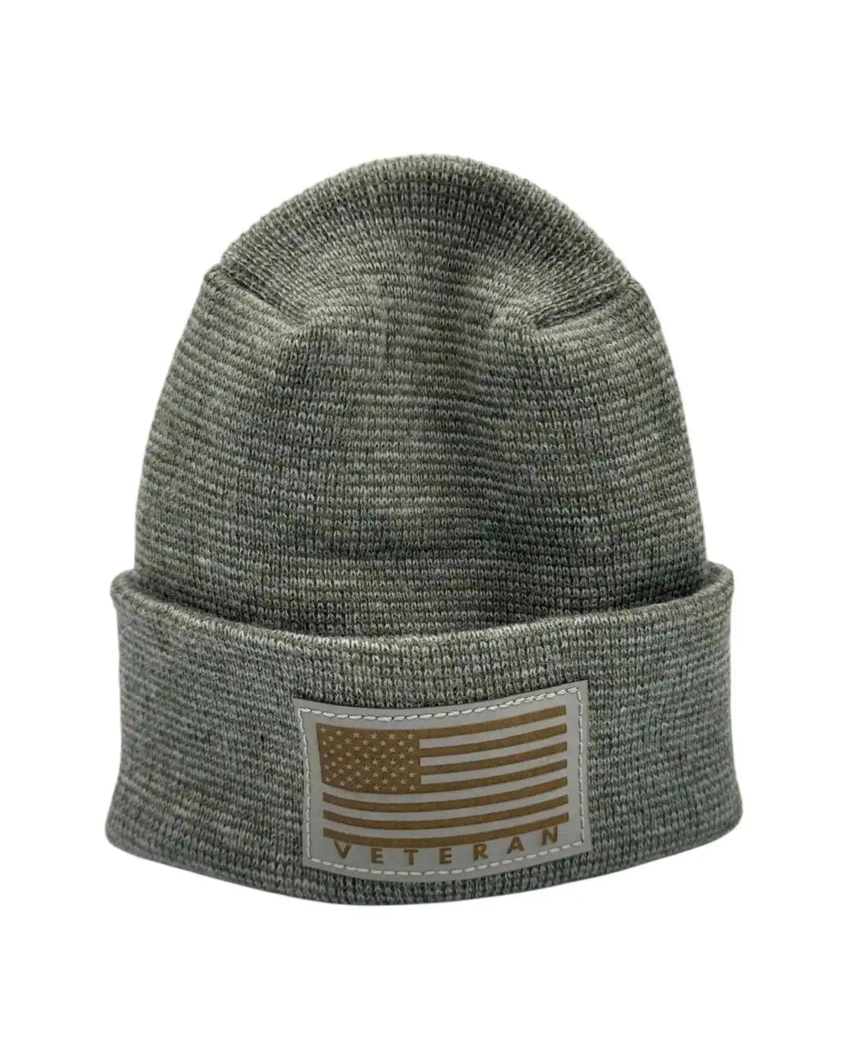 H Stitch Cuffed Beanie, Veterans Collection