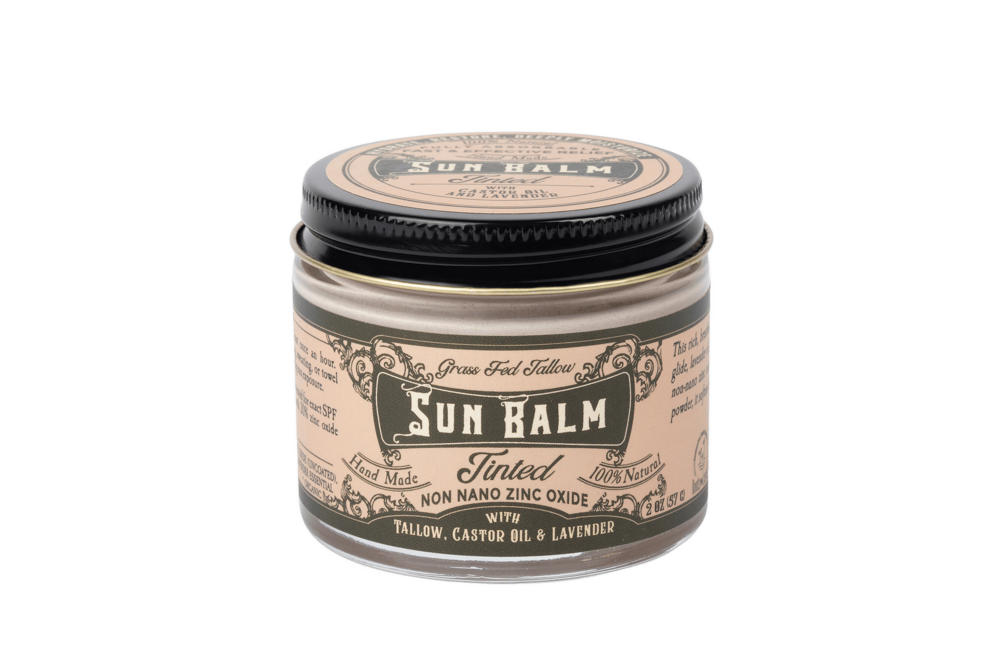 Roots and Leaves, LLC Sun Balm - Tinted Tallow Lavender Sunscreen