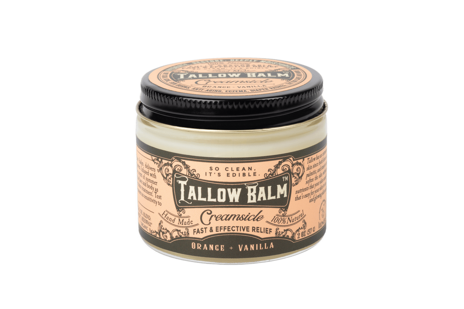 Tallow Balm- Creamsicle Scent