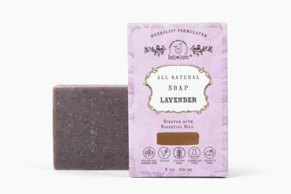 Organic Vegan Lavender Bar Soap