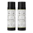 Two black cylindrical bottles of Rosemary All Natural Soap Nut Shampoo and Soap Nut Conditioner with white labels, shown side by side on a white background.