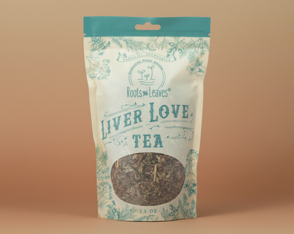Tea package labeled &