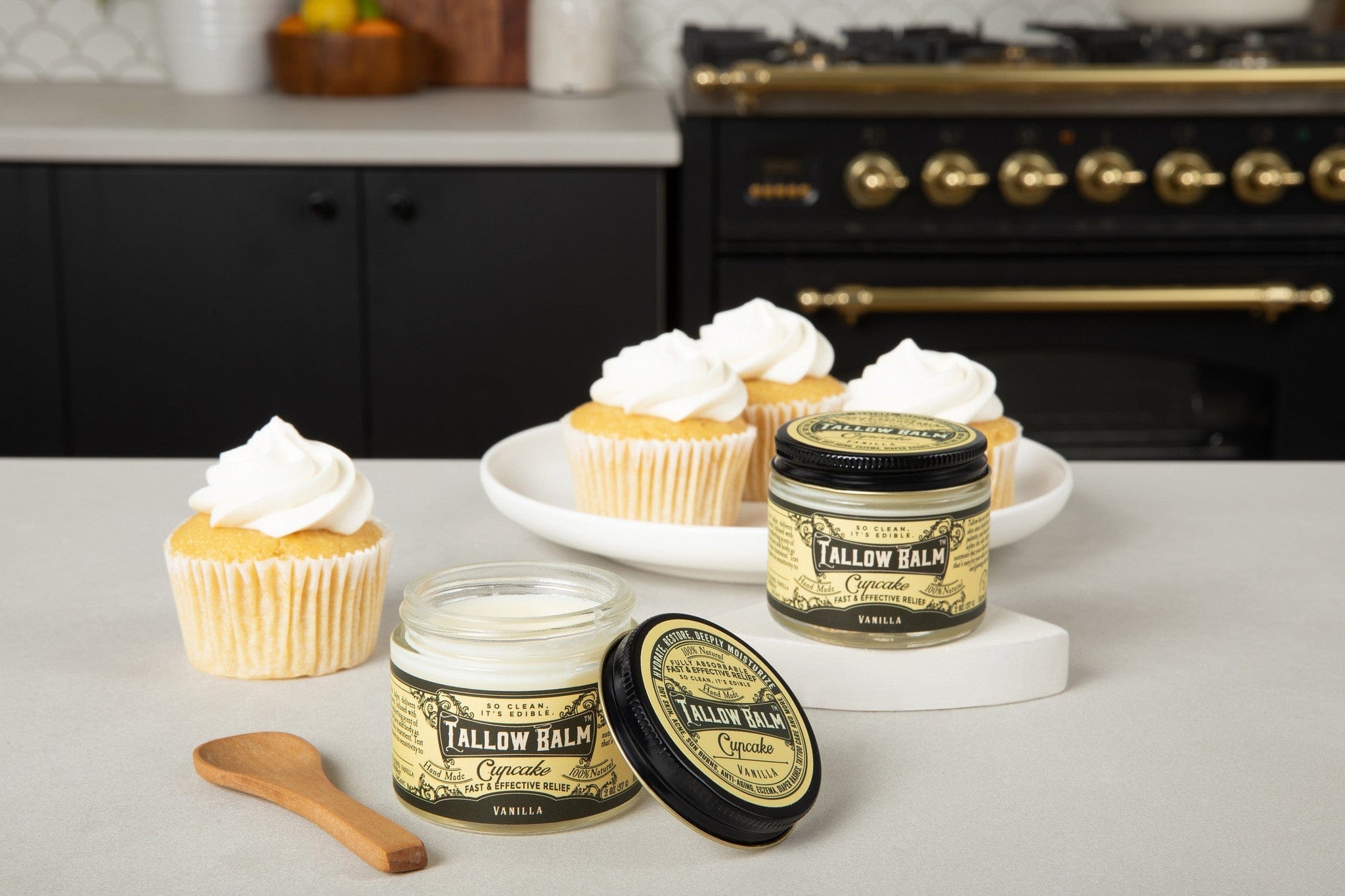 Roots and Leaves, LLC Tallow Balm- Cupcake Scent