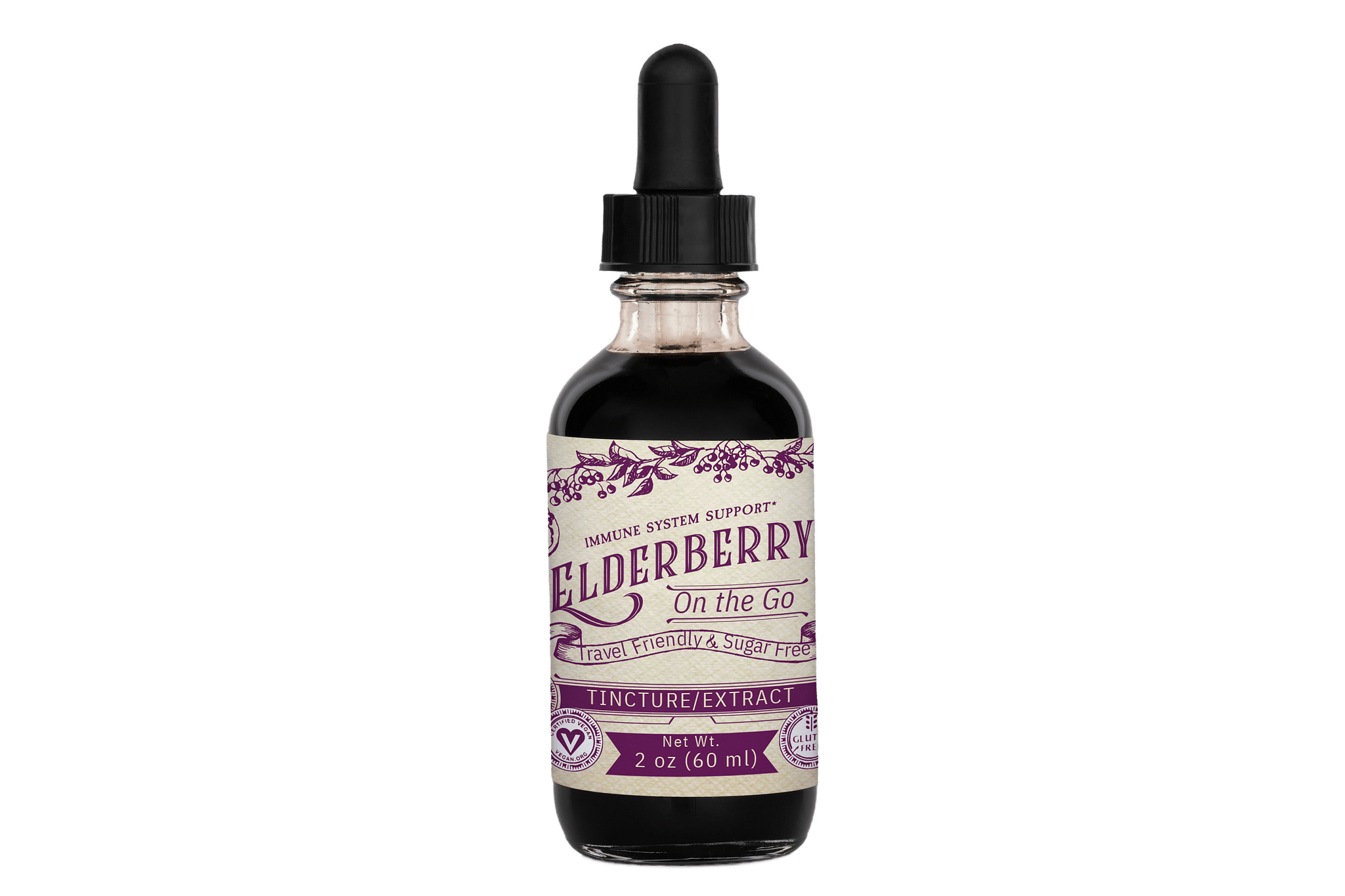 Roots and Leaves, LLC Elderberry Glycerin Tincture