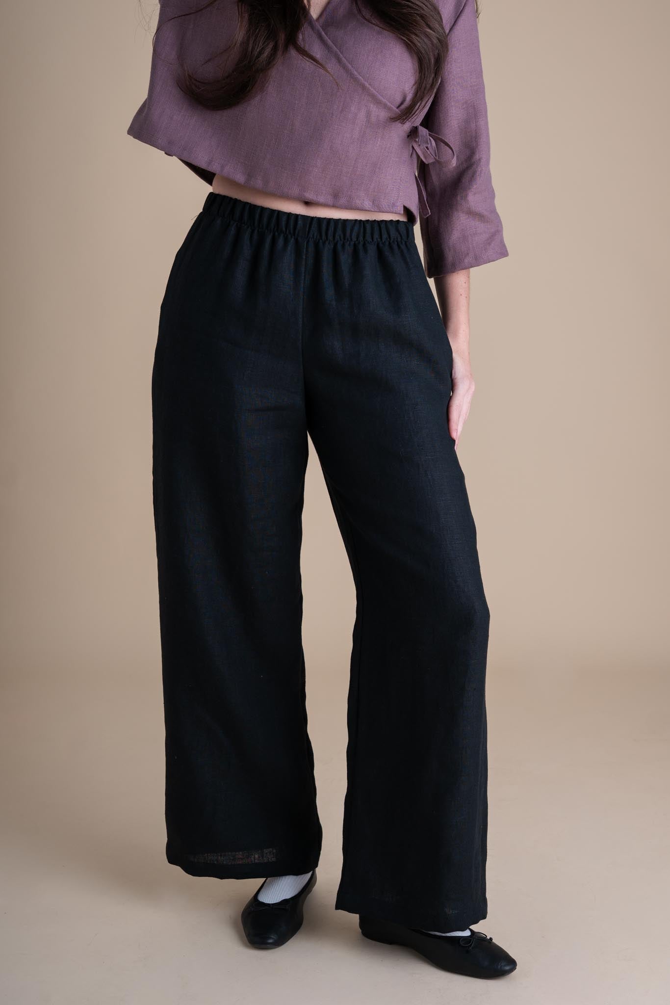 Elaina Pants in Black