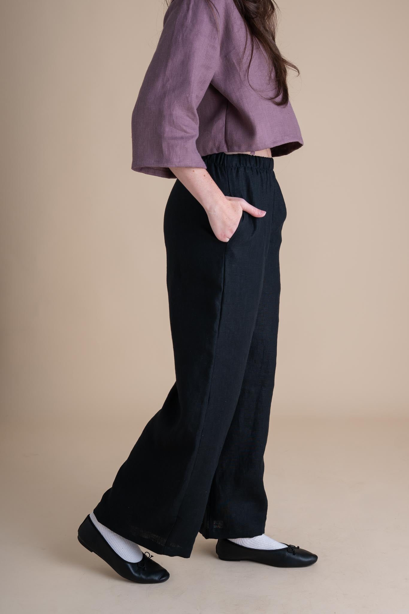Elaina Pants in Black