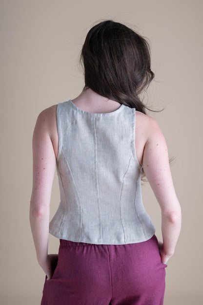 Katherine Vest in Sand Dollar