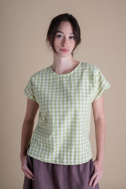 Painter Top in Honeydew