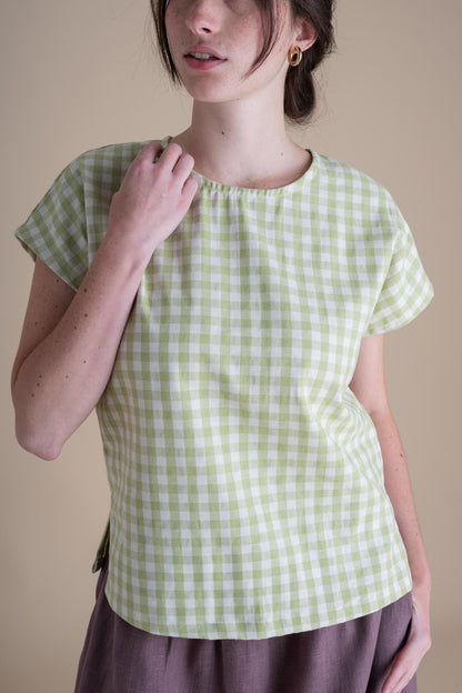 Painter Top in Honeydew