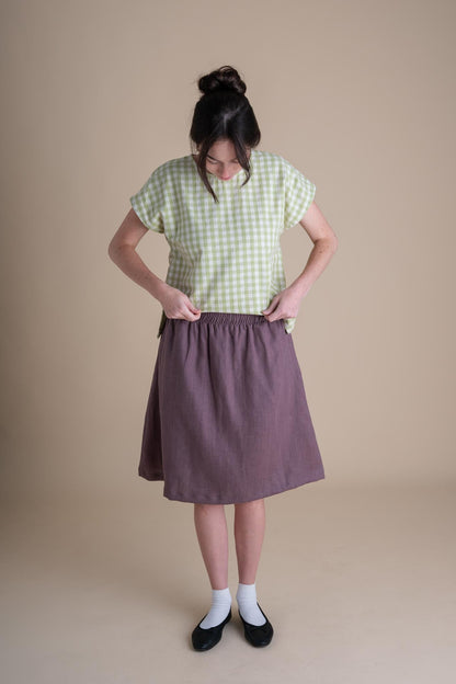 Painter Top in Honeydew