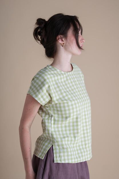 Painter Top in Honeydew