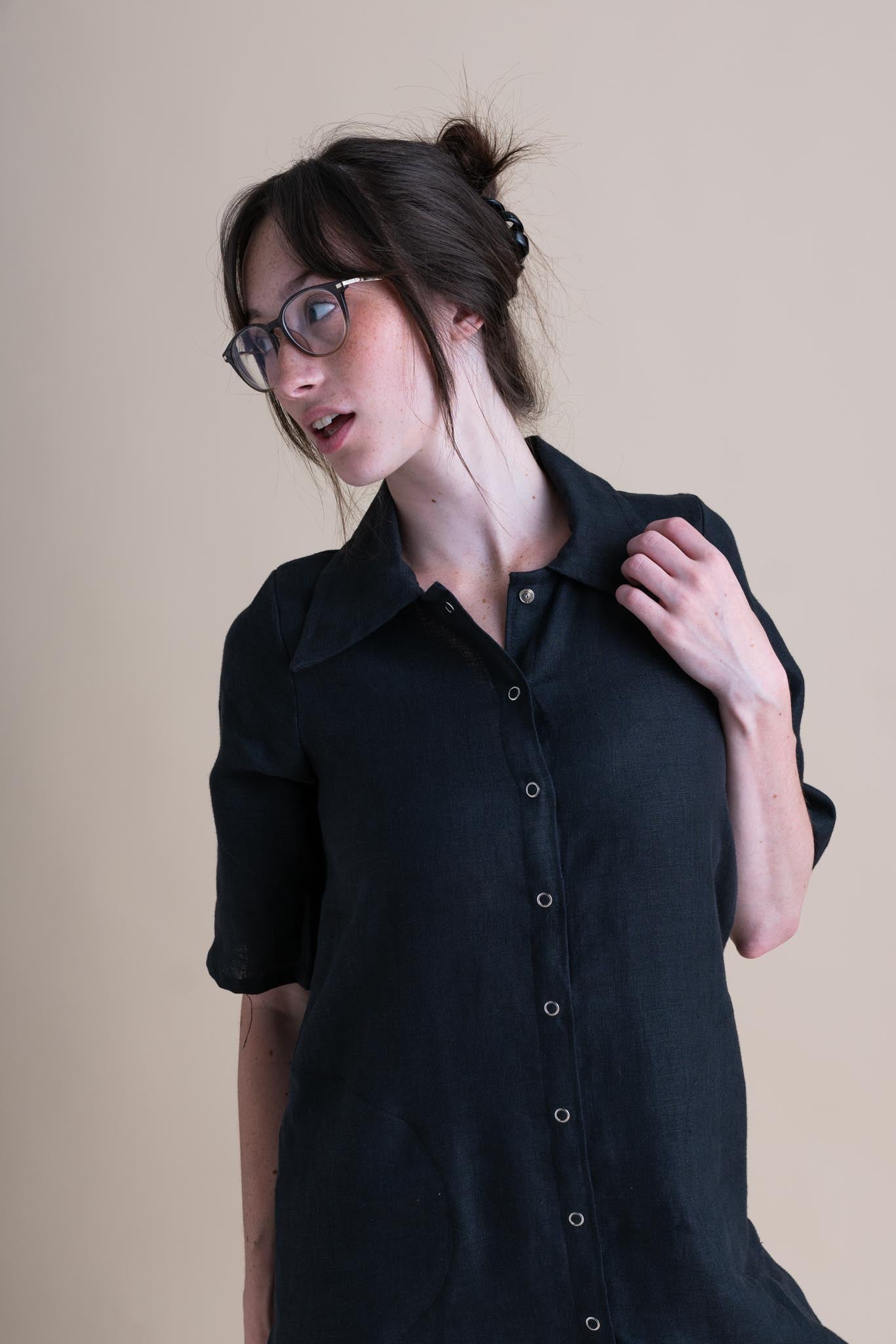 Revolution Dress in Black