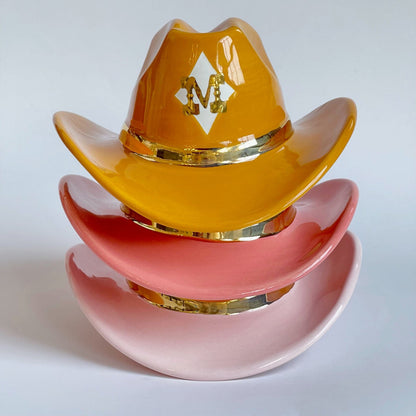 Ruby Clay Company Cowboy Hat Ceramic