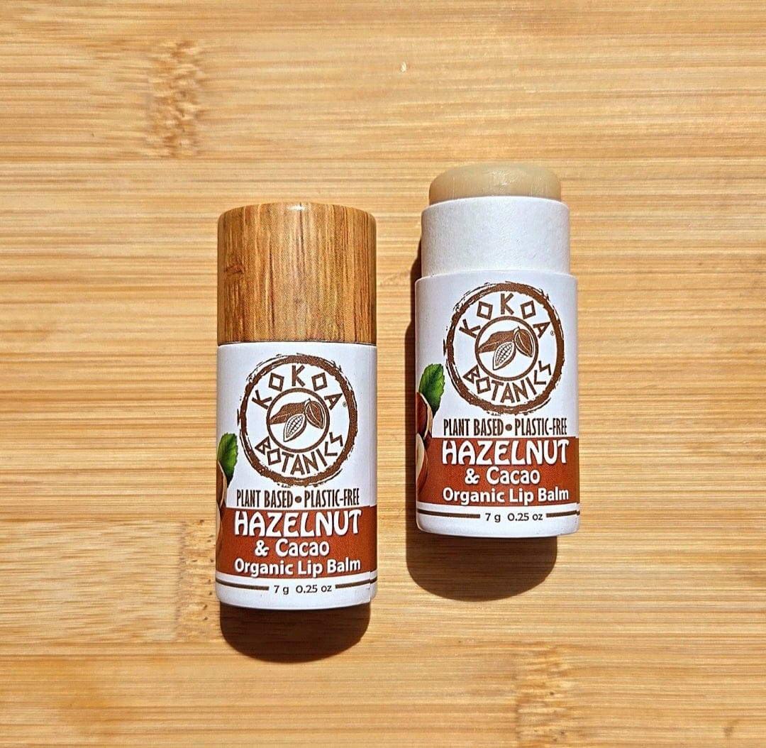 Hazelnut and Cocoa Butter - Natural Organic Lip Balm