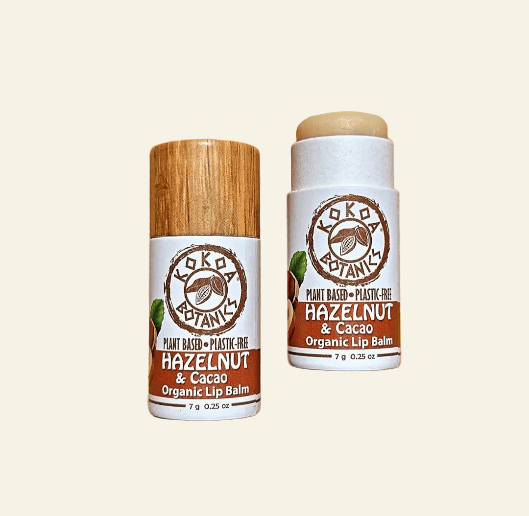 Hazelnut and Cocoa Butter - Natural Organic Lip Balm