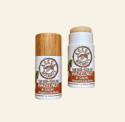 Hazelnut and Cocoa Butter - Natural Organic Lip Balm
