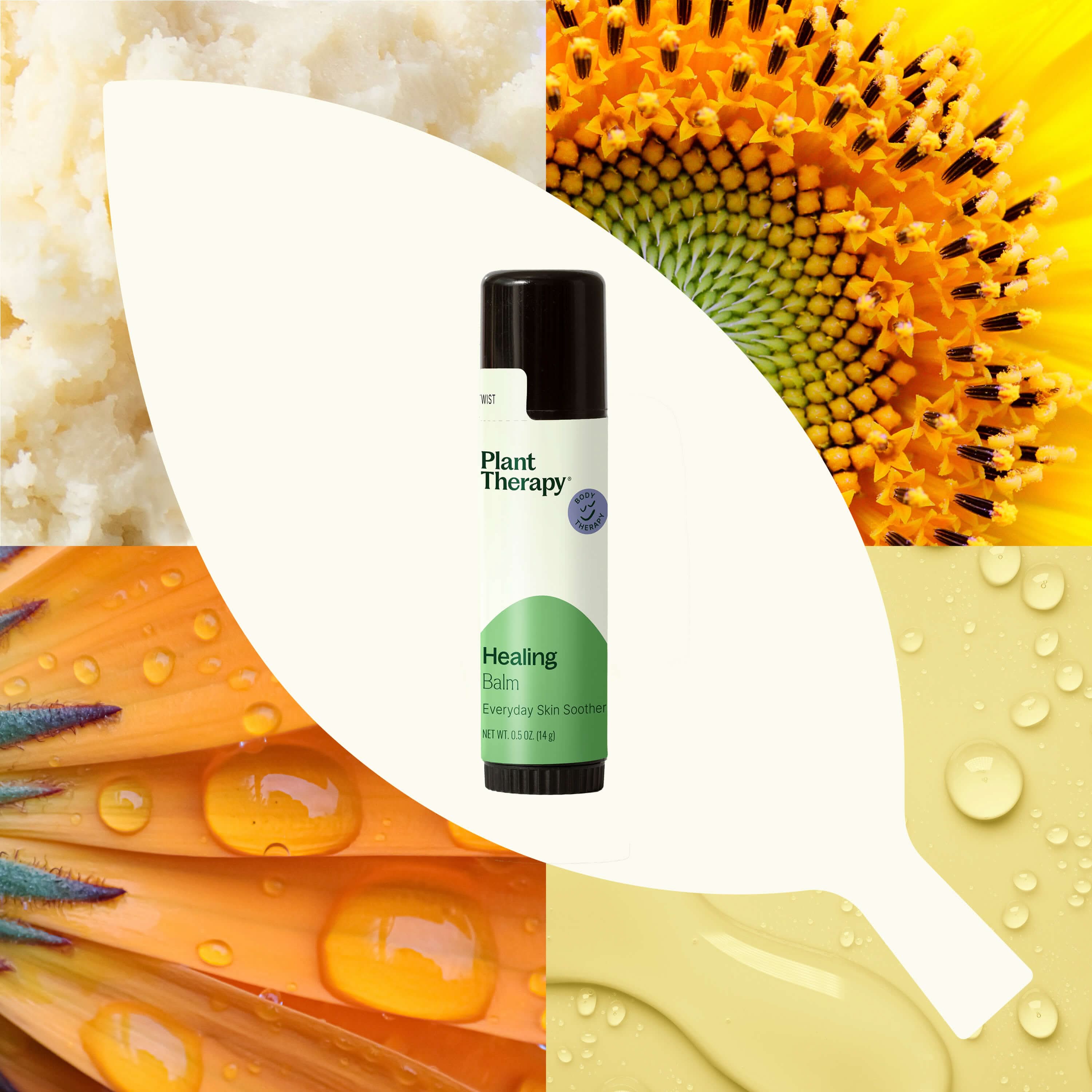 Plant Therapy Body Care 0.5 oz Healing Balm Stick