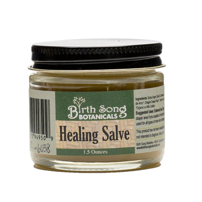 Herbal Salve- All Natural First Aid Ointment Made with Calendula and Plantain, Good For All Skin Types, Unscented - My American Goods