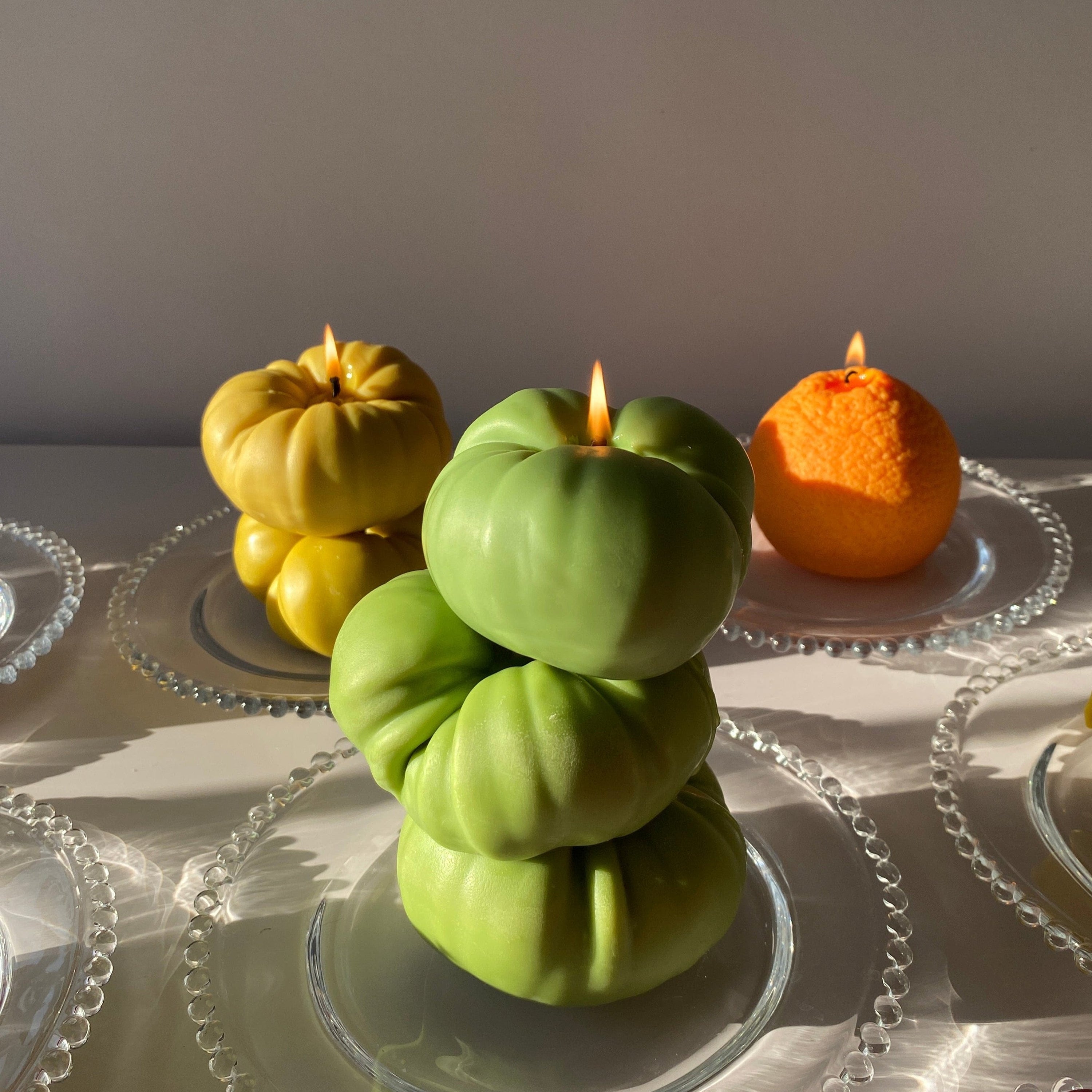 Scandles Farmers Markets Heirloom Tomato Candle - Green