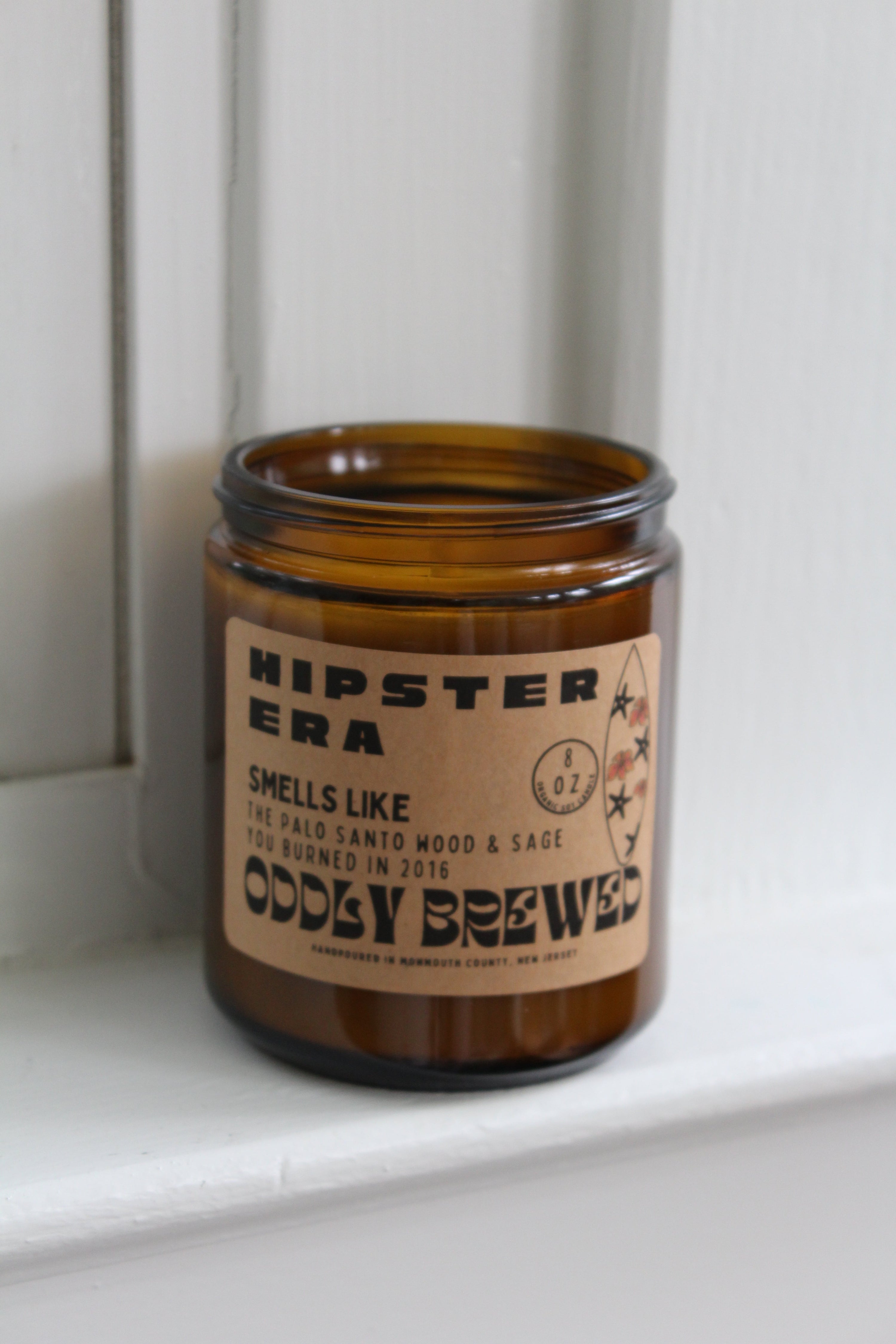 Hipster Era soy candle