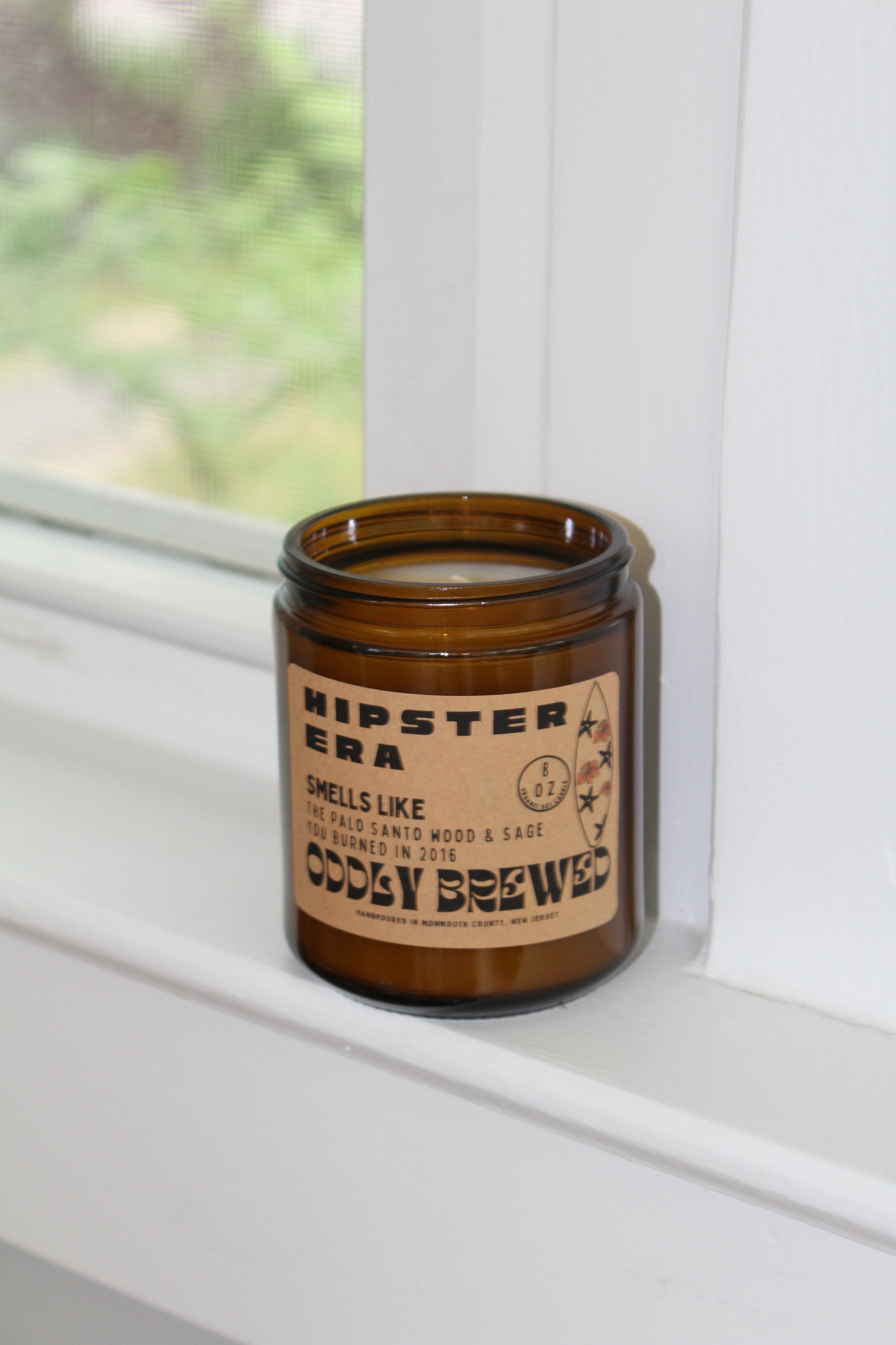 Hipster Era soy candle