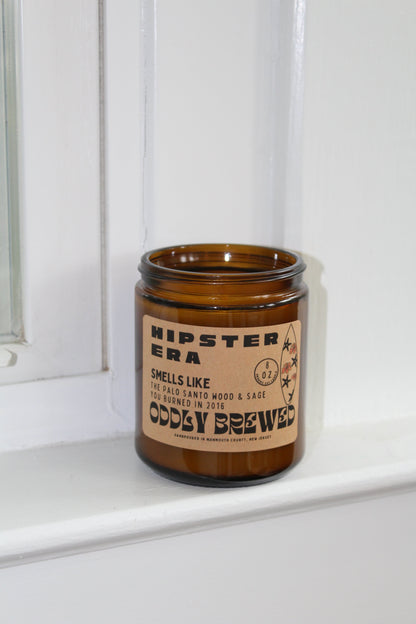 Hipster Era soy candle
