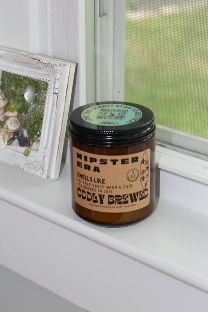 Hipster Era soy candle