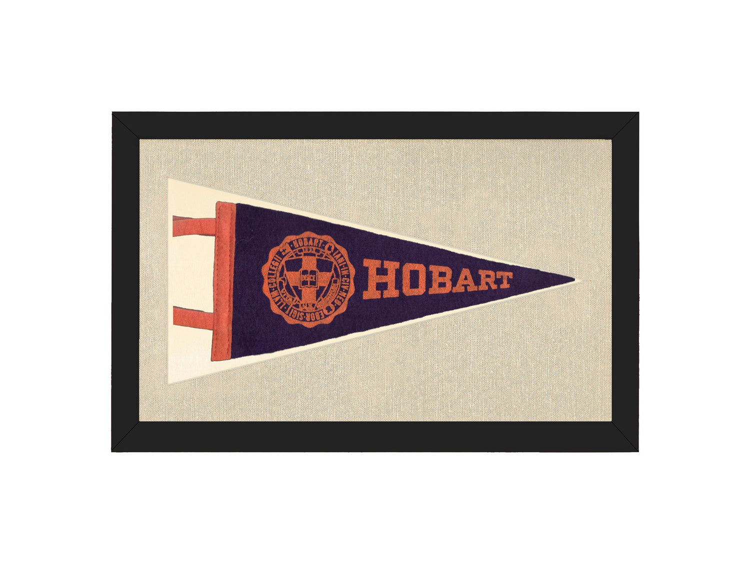 Vintage Hobart College Pennant