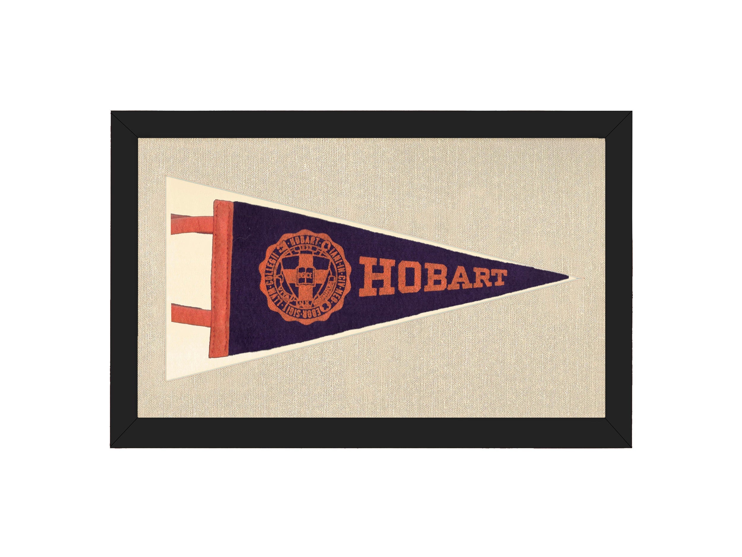 Vintage Hobart College Pennant
