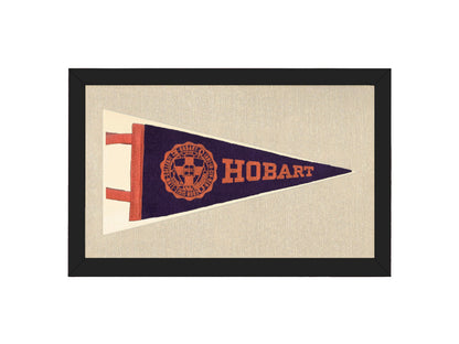 Vintage Hobart College Pennant