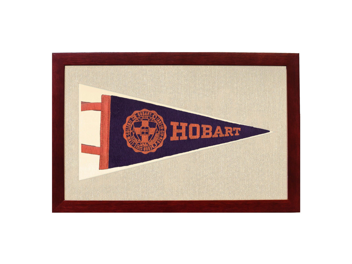 Vintage Hobart College Pennant