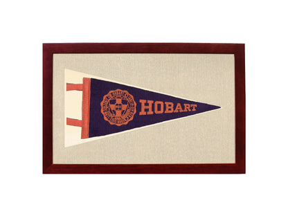 Vintage Hobart College Pennant