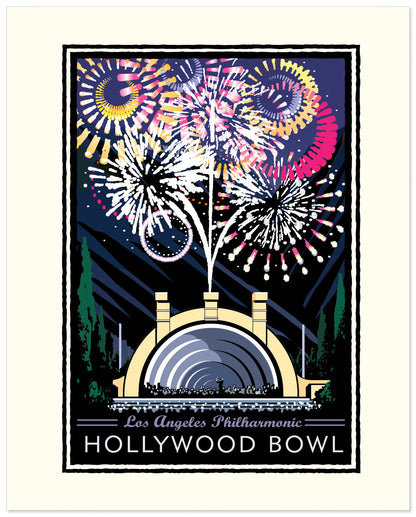Landmark CA | Hollywood Bowl Fireworks - My American Goods