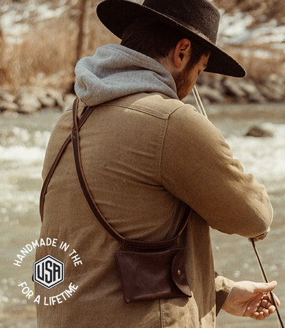 The Local Branch Leather S / Chocolate Original Holster - USA Made