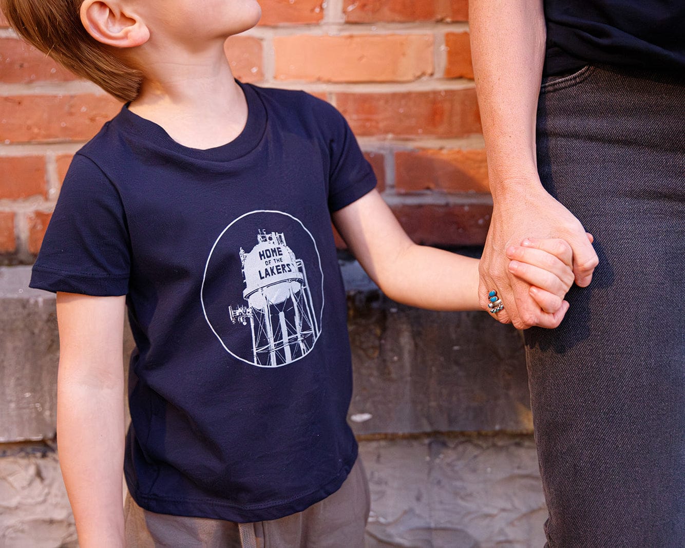 The Local Branch Clothing Home of the Lakers, Water Tower Kids Tee - USA Made