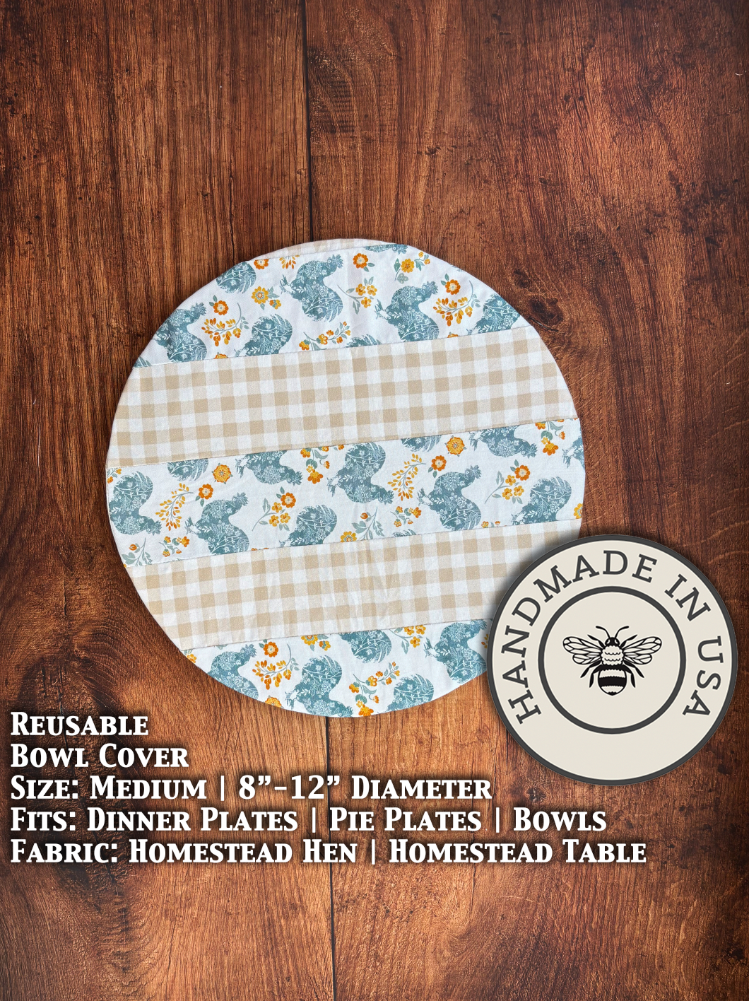 Medium Bowl &amp; Banneton Covers