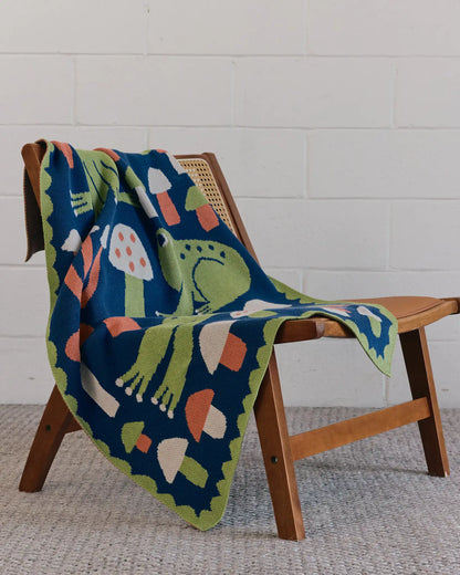 Biquette Baby Blanket Hoppy Place - Baby &amp; Kid&