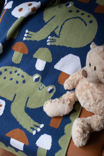Biquette Mini Blanket Hoppy Place - Baby &amp; Kid&