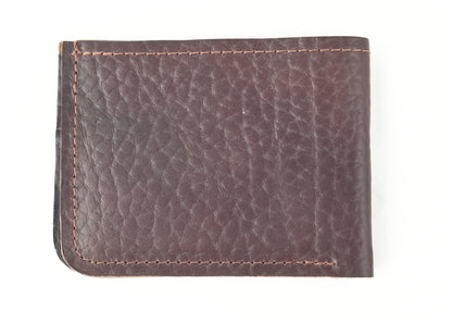 Rogue Industries Wallet Horween Bison - Dark Brown Heritage Wallet in Bison Leather