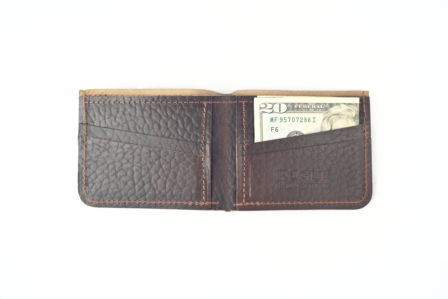 Rogue Industries Wallet Heritage Wallet in Bison Leather
