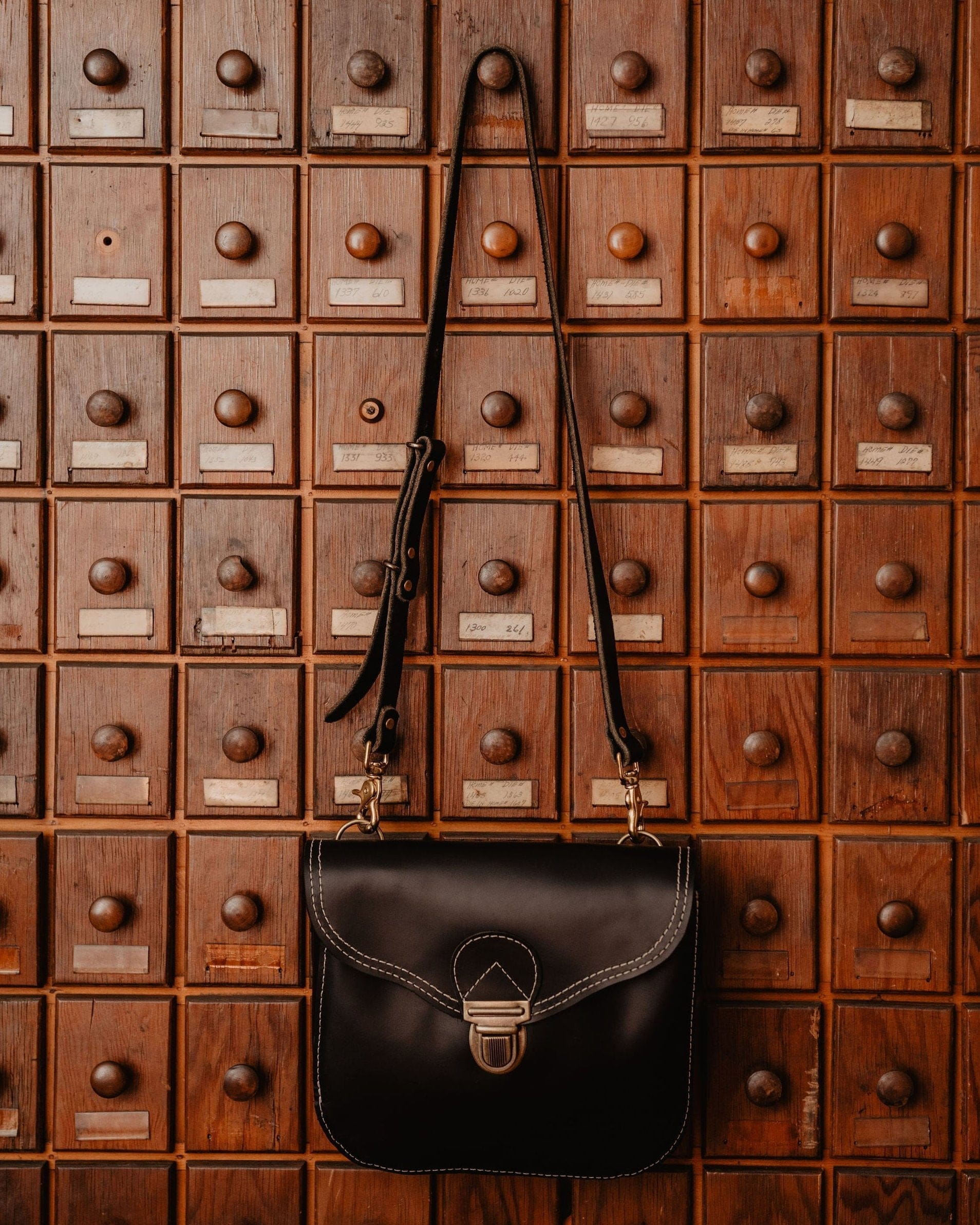 The Local Branch Leather Hunt Satchel