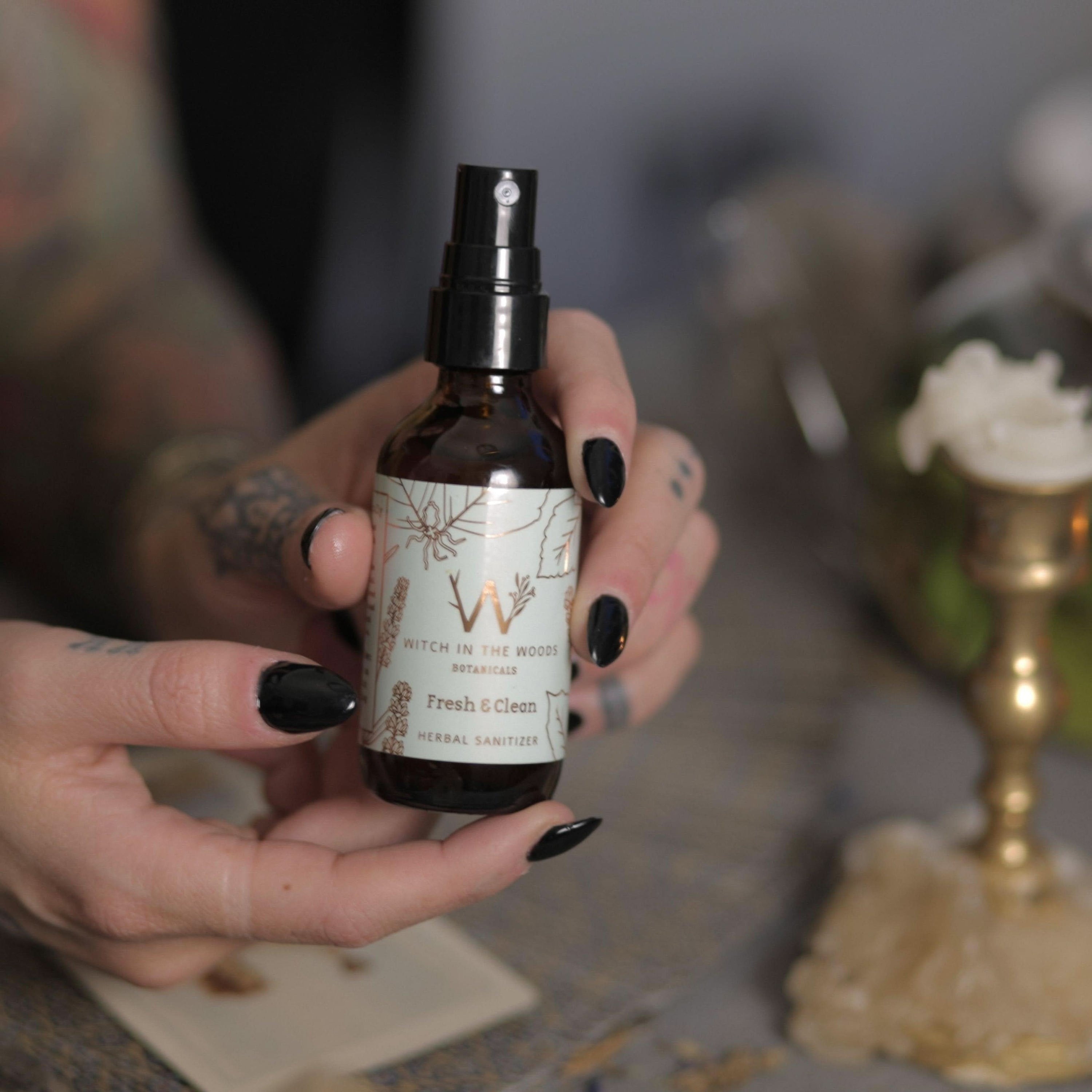 Witch in the Woods Botanicals Body Full Size (2 oz) Herbal Sanitizer