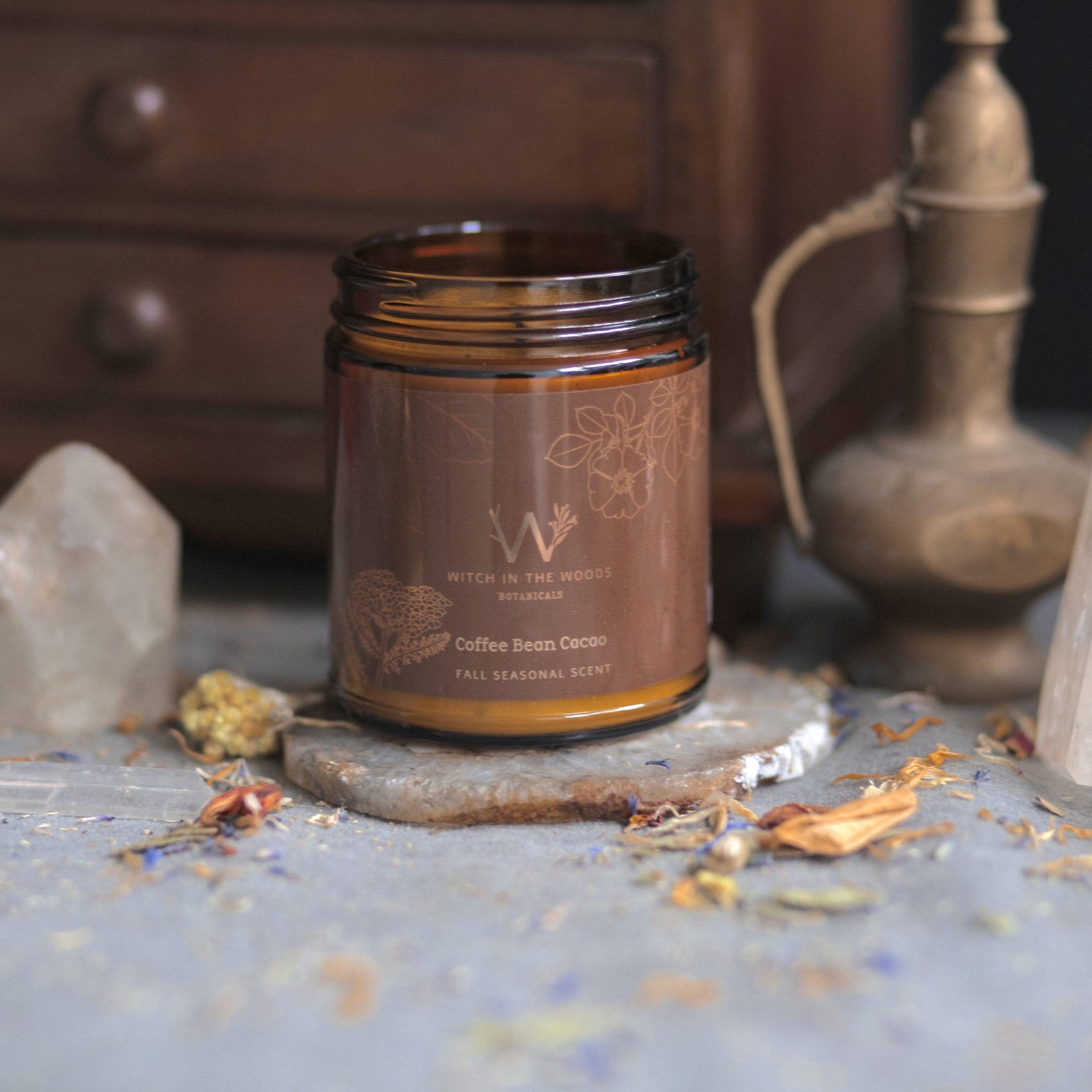 Witch in the Woods Botanicals Candle Coffee Bean + Cacao Candle