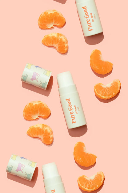 Pure Good LLC Bundle Fresh Citrus Lip Balm - Set of 4